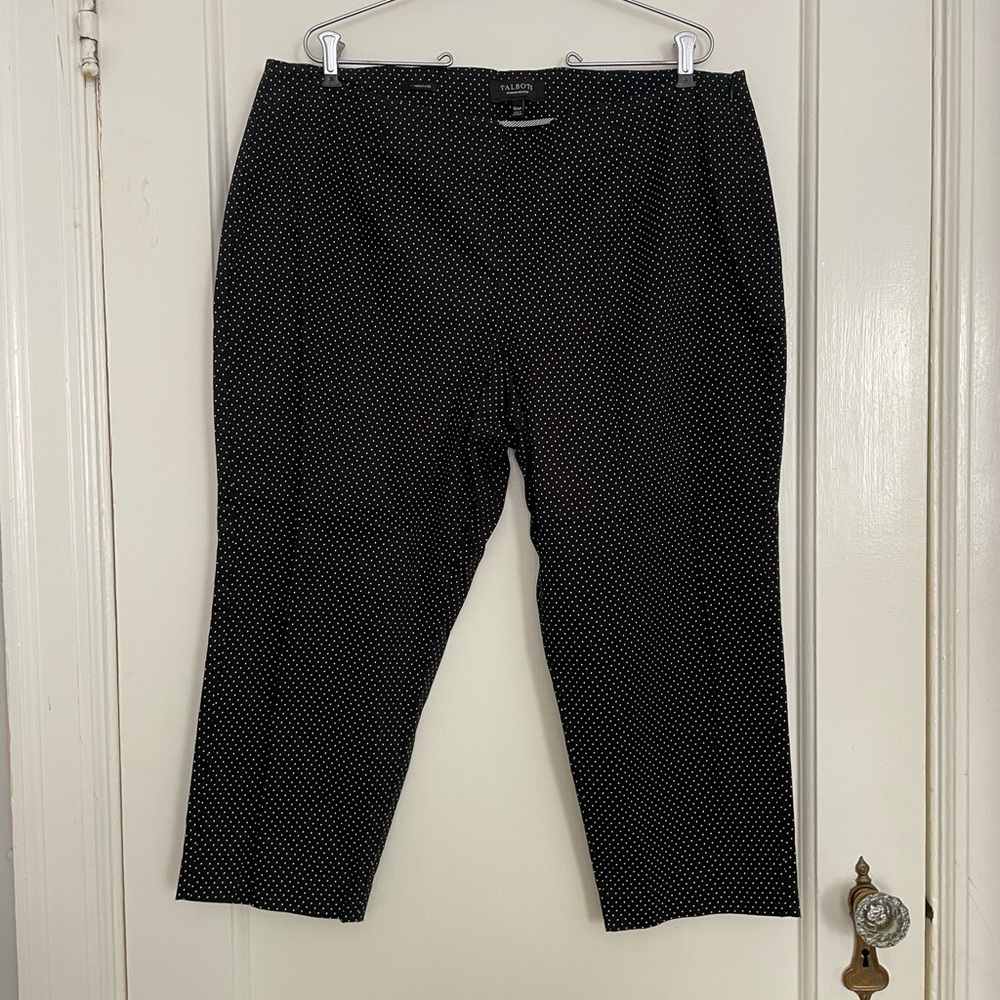 womens polka dot pants